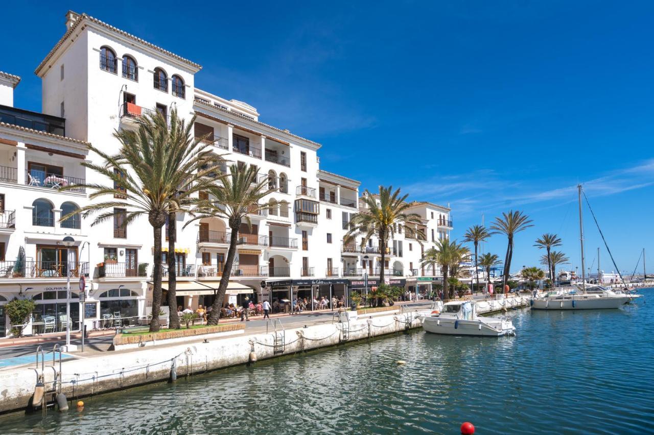 15 First Line Penthouse With Wonderful Seaview Near Duquesa Golf Manilva Andalucia Lägenhet Exteriör bild